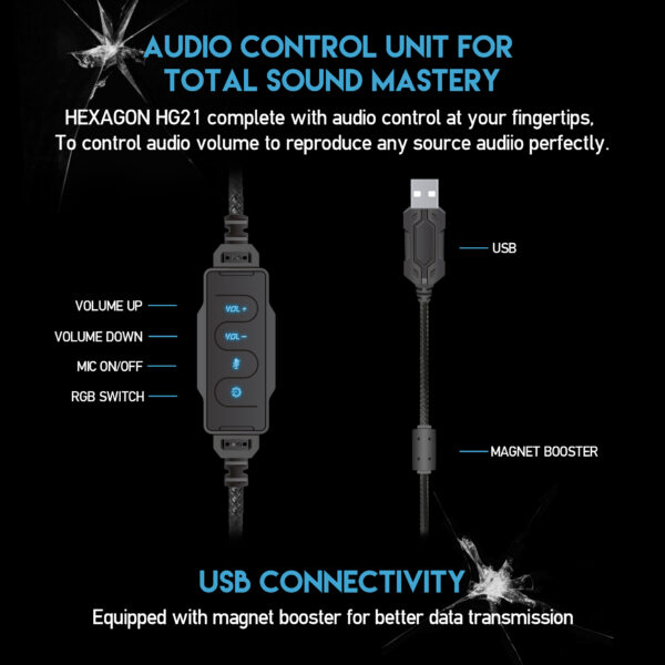 FANTECH HG21 HEXAGON 7.1 - Image 2