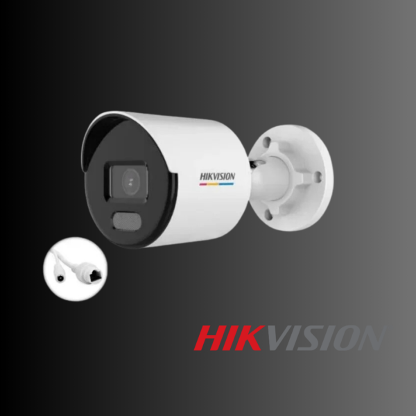 HIKVISION -   DS-2CD1027G0-L/ColorVu Lite/2mp 2.8mm lens, 30 IR range, 24/7 Col, POE BULLET IP Cam